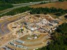 Photos aériennes de "hôpital" - Photo réf. U110209 - L'avancement du chantier au 1er Septembre 2010.