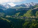 Photos aériennes de Saint-Bon-Tarentaise (73120) - Autre vue | Savoie, Rhône-Alpes, France - Photo réf. U110382 - Il s'agit de la station de ski de Courchevel, situe sur les hauteurs de la commune de Saint-Bon-Tarentaise.