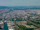 Photos aériennes de "ville" - Photo réf. U110443 - Une vue d'ensemble de la ville de Lyon.