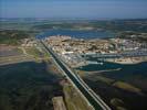 Photos aériennes de Gruissan (11430) - Autre vue | Aude, Languedoc-Roussillon, France - Photo réf. U110849