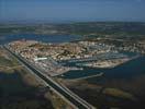 Photos aériennes de Gruissan (11430) | Aude, Languedoc-Roussillon, France - Photo réf. U110850