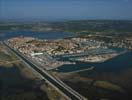 Photos aériennes de Gruissan (11430) - Autre vue | Aude, Occitanie, France - Photo réf. U110850