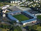 Photos aériennes de "stade" - Photo réf. U110901 - Le Stade du Roudourou de Guigamp.