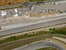 Photos aériennes de "circuit" - Photo réf. U110968 - Le Pôle Mécanique Alès-Cévennes accueille aussi bien des courses automobiles que moto.
