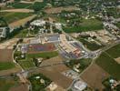 Photos aériennes de "saint" - Photo réf. U111057 - Le Lycée Jaques Prévert de Saint-Christol-lès-Alès a accueilli ses premiers élèves à la rentrée 2009.