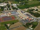 Photos aériennes de "2009" - Photo réf. U111058 - Le Lycée Jaques Prévert de Saint-Christol-lès-Alès a accueilli ses premiers élèves à la rentrée 2009.