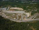 Photos aériennes de "circuit" - Photo réf. U111073 - Le Pôle Mécanique Alès-Cévennes accueille aussi bien des courses automobiles que moto.