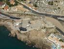 Photos aériennes de "militaire" - Photo réf. U111092 - Le Thtre de la Mer : Il s'agit d'un ancien fort militaire construit sur ordre de Vauban qui peut accueillir jusqu' 1.800 spectateurs dans un amphithtre  ciel ouvert.