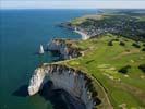 Photos aériennes de Étretat (76790) - Les Falaises | Seine-Maritime, Haute-Normandie, France - Photo réf. U111256