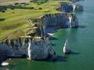 Photos aériennes de Étretat (76790) - Les Falaises | Seine-Maritime, Haute-Normandie, France - Photo réf. U111261