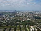 Photos aériennes de "Cimetière" - Photo réf. U111437 - Vue de Paris, au premier plan on apercoit le cimetire de Thiais.