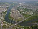 Photos aériennes de Thionville (57100) | Moselle, Lorraine, France - Photo réf. U111672 - La gare de triage de Yutz en Moselle