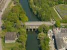 Photos aériennes de "deux" - Photo réf. U111711 - Un des deux pont-écluse