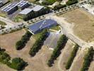 Photos aériennes de "panneaux" - Photo réf. U111932 - L'entreprise Ma Nouvelle Mutuelle à Avignon dans le Vaucluse s'est dotée de panneaux solaires
