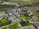 Photos aériennes de "usines" - Photo réf. U112409 - La zone industrielle d'Herrlisheim dans le Bas-Rhin