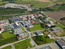 Photos aériennes de Herrlisheim (67850) - Autre vue | Bas-Rhin, Alsace, France - Photo réf. U112409 - La zone industrielle d'Herrlisheim dans le Bas-Rhin