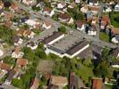 Photos aériennes de "" - Photo réf. U112422 - L'école Prévert à Herrlisheim dans le Bas-Rhin