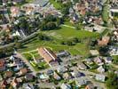 Photos aériennes de "Rhin" - Photo réf. U112437 - La maison de retraite d'Herrlisheim dans le Bas-Rhin