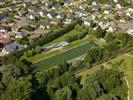 Photos aériennes de Herrlisheim (67850) - Autre vue | Bas-Rhin, Alsace, France - Photo réf. U112442 - L'tang de pche  d'Herrlisheim dans le Bas-Rhin