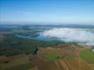 Photos aériennes de "Loisirs" - Photo réf. U113170 - Le Lac de Madine sous un manteau de brume matinale.