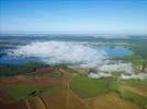 Photos aériennes de "Base" - Photo réf. U113171 - Le Lac de Madine sous un manteau de brume matinale.