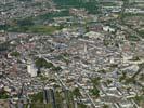 Photos aériennes de "ville" - Photo réf. U113438 - Le Beffroi de l'Htel de Ville est class au Patrimoine Mondiale de l'UNESCO.