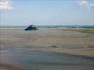 Photos aériennes de "Saint" - Photo réf. U113550 - Le Mont-Saint-Michel et sa baie sont classs au Patrimoine Mondial de l'UNESCO. 