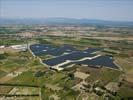 Photos aériennes de "renouvelable" - Photo réf. U115507 - Une Centrale Photovoltaique.