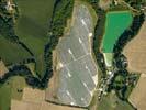 Photos aériennes de "énergie" - Photo réf. U115612 - Une Centrale Photovoltaique.