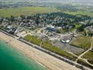 Photos aériennes de Bréville-sur-Mer (50290) - Autre vue | Manche, Basse-Normandie, France - Photo réf. U115758 - L'Htel de Coudeville-sur-Mer domine.