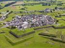 Photos aériennes de "ville" - Photo réf. U115834 - Rocroi est une ville fortifie au riche pass historique.