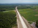 Photos aériennes de Belles-Forêts (57930) - Le Chantier de la LGV Est Phase 2 - Lot 41 | Moselle, Lorraine, France - Photo réf. E118586 - Vue arienne de la trace