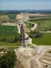 Photos aériennes de Dolving (57400) - Le Chantier de la LGV Est Phase 2 - Lot 40 | Moselle, Lorraine, France - Photo réf. E118598 - Le viaduc du Landbach