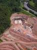 Photos aériennes de "chantier" - Photo réf. E118618 - La tête Ouest du Tunnel de Saverne.