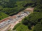 Photos aériennes de "phase deux" - Photo réf. E118620 - La tte Est du Tunnel de Saverne.