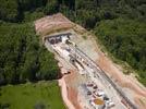 Photos aériennes de "france" - Photo réf. E118628 - La tte Est du Tunnel de Saverne.