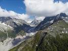 Photos aériennes de "glace" - Photo réf. E119482 - La Mer de Glace