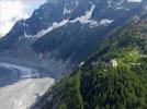 Photos aériennes de Chamonix-Mont-Blanc (74400) - Autre vue | Haute-Savoie, Auvergne-Rhône-Alpes, France - Photo réf. E119485 - La Mer de Glace