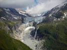 Photos aériennes de Chamonix-Mont-Blanc (74400) - Autre vue | Haute-Savoie, Auvergne-Rhône-Alpes, France - Photo réf. E119487 - Le Glacier d'Argentire