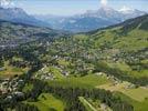Photos aériennes de Megève (74120) - Autre vue | Haute-Savoie, Auvergne-Rhône-Alpes, France - Photo réf. E119646