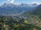 Photos aériennes de Saint-Gervais-les-Bains (74170) | Haute-Savoie, Auvergne-Rhône-Alpes, France - Photo réf. E119741