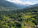 Photos aériennes de Saint-Gervais-les-Bains (74170) | Haute-Savoie, Auvergne-Rhône-Alpes, France - Photo réf. E119754
