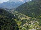 Photos aériennes de Saint-Gervais-les-Bains (74170) | Haute-Savoie, Auvergne-Rhône-Alpes, France - Photo réf. E119770