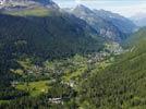 Photos aériennes de Vallorcine (74660) | Haute-Savoie, Rhône-Alpes, France - Photo réf. E119828