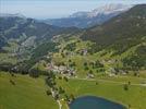 Photos aériennes de La Clusaz (74220) | Haute-Savoie, Rhône-Alpes, France - Photo réf. E119847