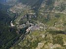 Photos aériennes de Sainte-Enimie (48210) - Autre vue | Lozère, Occitanie, France - Photo réf. E120007