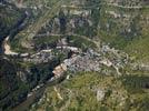 Photos aériennes de Sainte-Enimie (48210) - Autre vue | Lozère, Occitanie, France - Photo réf. E120009