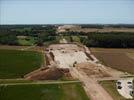 Photos aériennes de "LISEA" - Photo réf. E120345 - L'emplacement du viaduc de la Charente Nord.