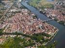 Photos aériennes de Pont-à-Mousson (54700) - Le Centre Ville Rive gauche | Meurthe-et-Moselle, Grand Est, France - Photo réf. E121177