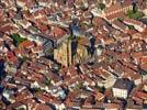 Photos aériennes de Colmar (68000) | Haut-Rhin, Alsace, France - Photo réf. E123807 - La Collégiale Saint-Martin souvent appelée Cathédrale Saint-Martin.